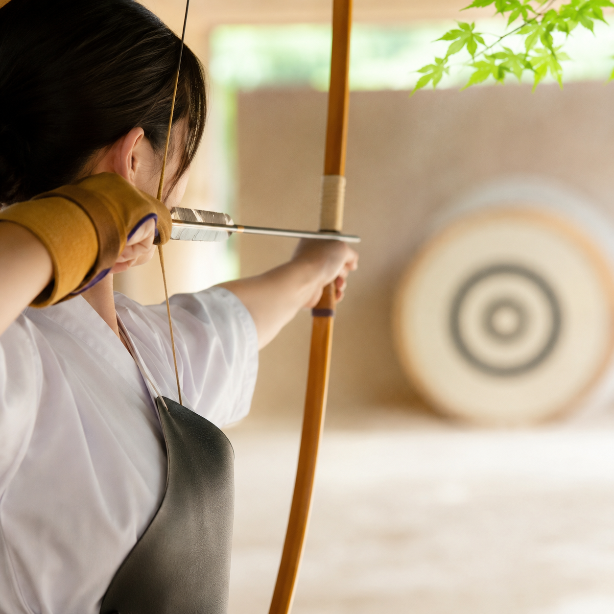 弓道射技のイメージ